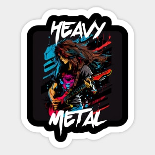 Graffiti Style - Heavy Metal 3 Sticker